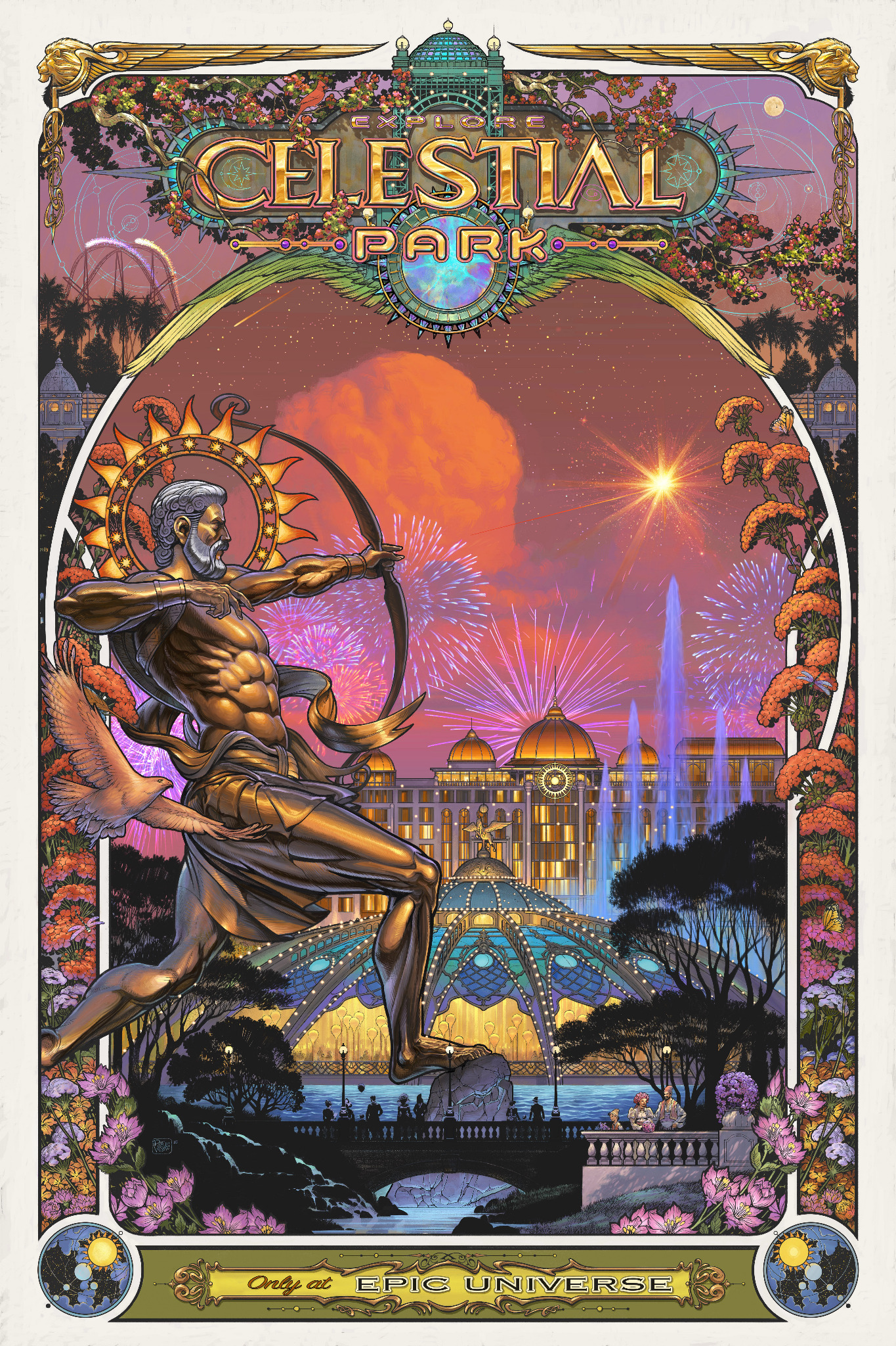 Celestial Park artwork by Patrick Vogtli