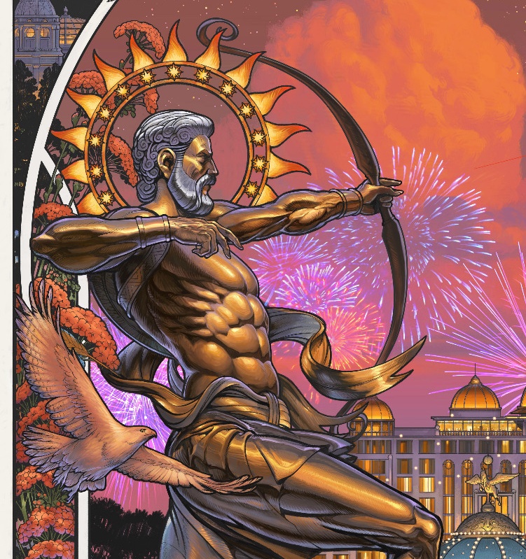 Celestial Park — Close-Up Detail