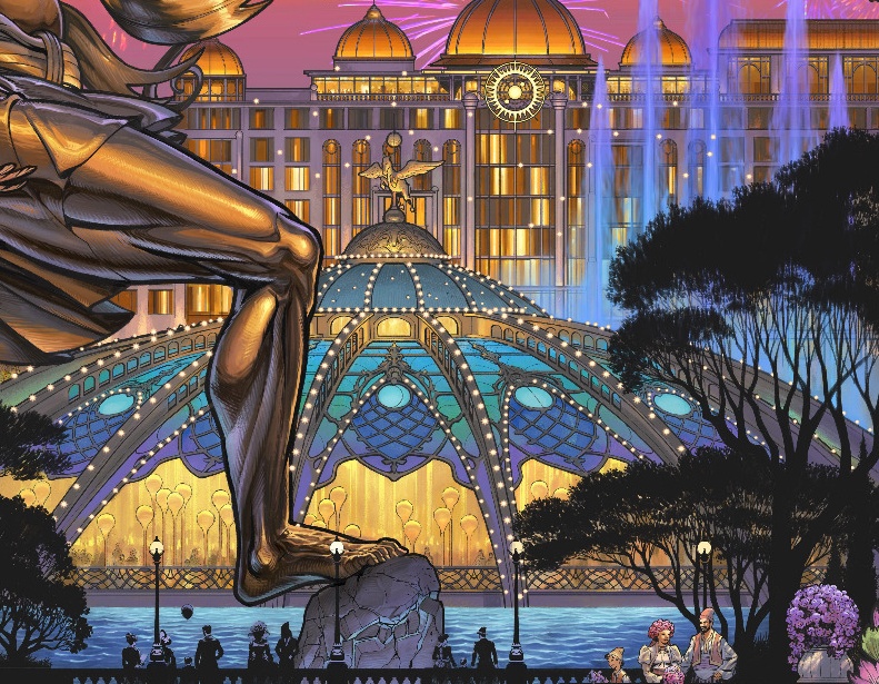 Celestial Park — Close-Up Detail