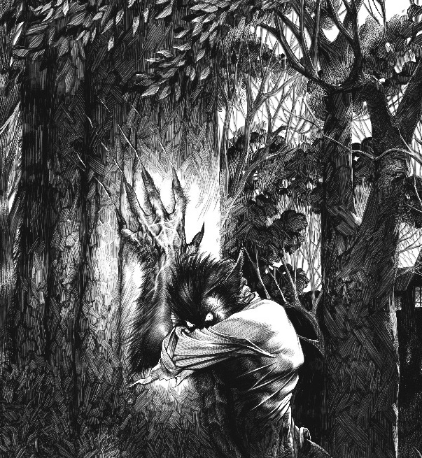 Curse of the Werewolf — Close-Up Detail
